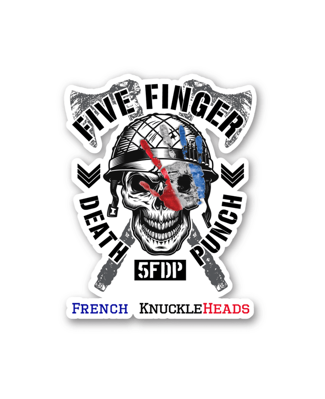 French Knuckleheads Stickers